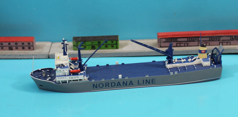 Special vessel "Schackenborg" Nordana Line (1 p.) LIB 1984 Model-Pool Wien
